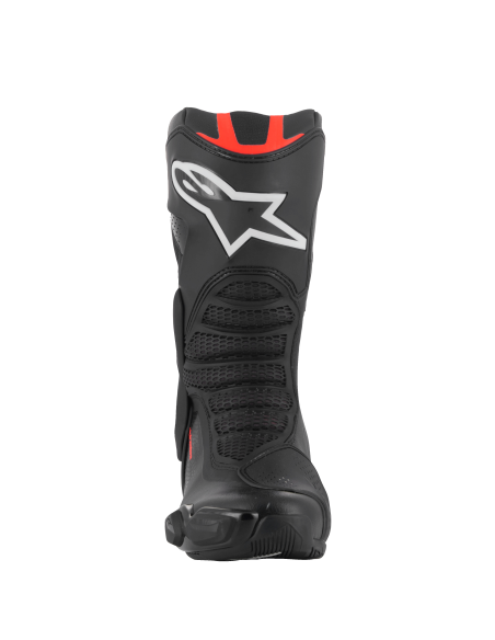 Botas Alpinestars SMX-6 V3 | Negro y rojo fluor