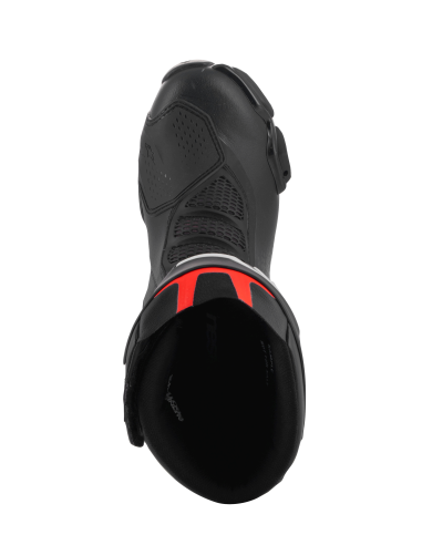 Botas Alpinestars SMX-6 V3 | Negro y rojo fluor