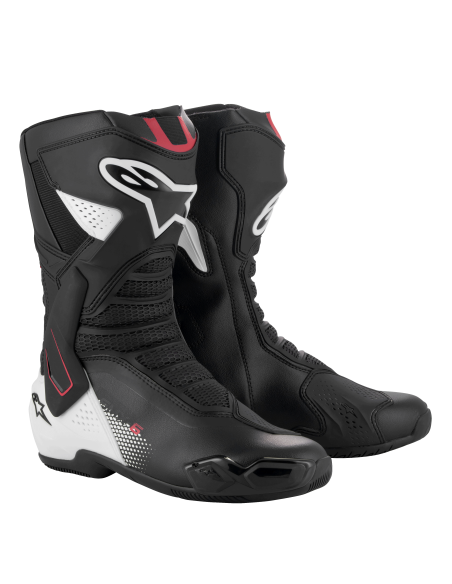 Botas Alpinestars SMX-6 V3 | Negro-blanco-rojo-gráfico