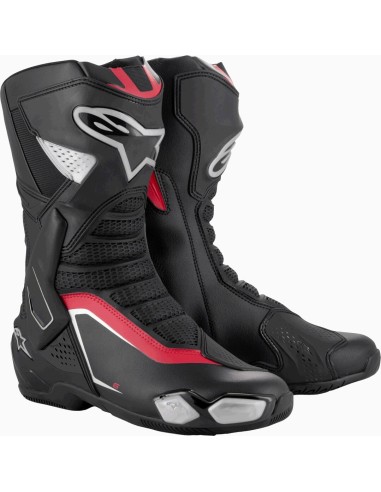 Botas Alpinestars SMX-6 V3 | Negro-plata-rojo
