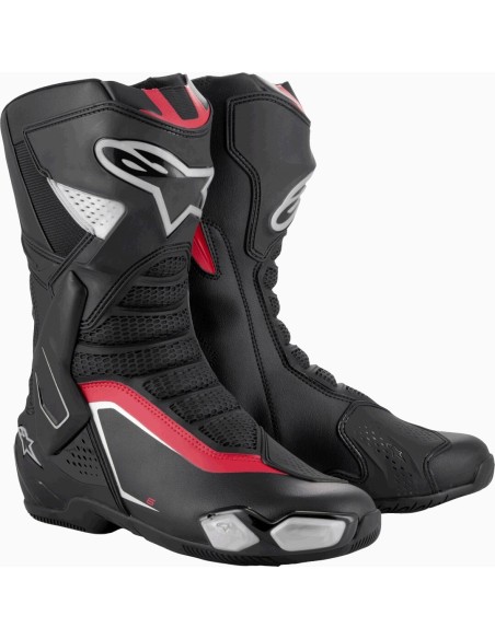 Botas Alpinestars SMX-6 V3 | Negro-plata-rojo