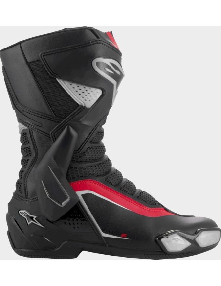 Botas Alpinestars SMX-6 V3 | Negro-plata-rojo