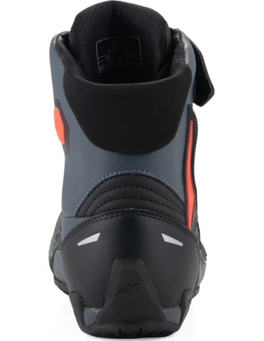 Zapatillas Alpinestars Faster-4 | Negro-gris-rojo fluor