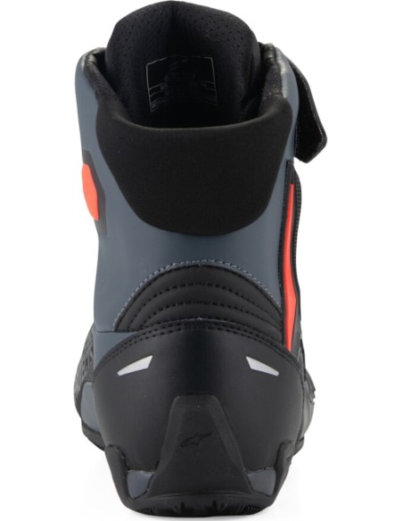 Zapatillas Alpinestars Faster-4 | Negro-gris-rojo fluor