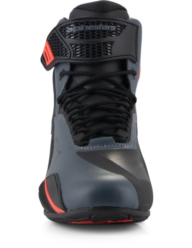 Zapatillas Alpinestars Faster-4 | Negro-gris-rojo fluor