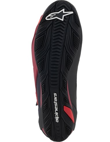 Zapatillas Alpinestars Faster-4 | Negro-blanco-rojo oscuro