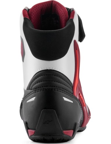 Zapatillas Alpinestars Faster-4 | Negro-blanco-rojo oscuro