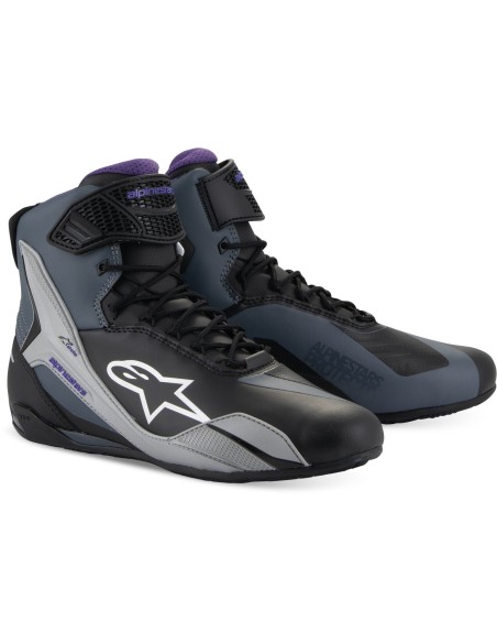 Zapatillas Alpinestars Stella Faster-4 | Negro-gris-violeta