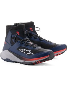 Zapatillas Alpinestars Speedforce XR | Azul-negro-rojo fluor-gris