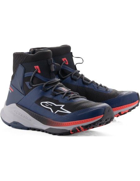 Zapatillas Alpinestars Speedforce XR | Azul-negro-rojo fluor-gris