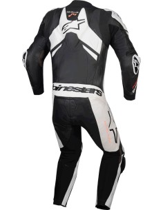 Mono Alpinestars Profesional GP Plus V4 Sprint | Negro-blanco-rojo fluor 2