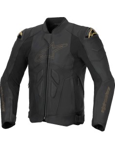 Chaqueta Alpinestars Dusk | Negro y dorado