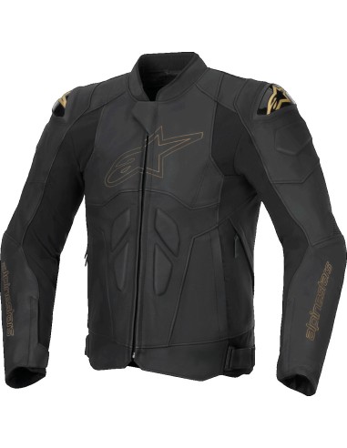 Chaqueta Alpinestars Dusk | Negro y dorado