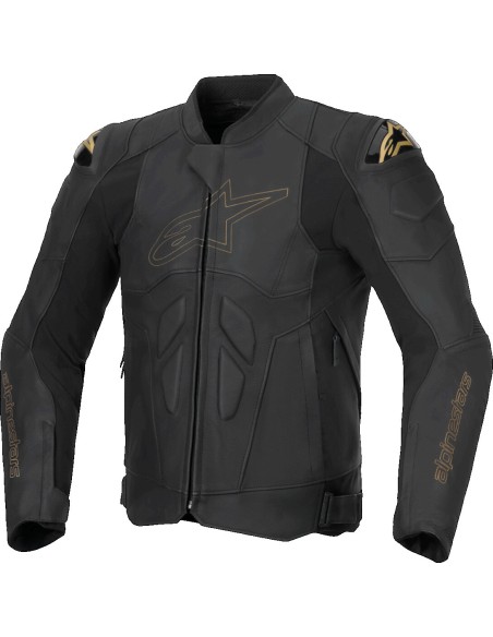 Chaqueta Alpinestars Dusk | Negro y dorado