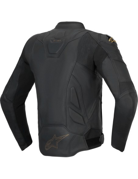 Chaqueta Alpinestars Dusk | Negro y dorado