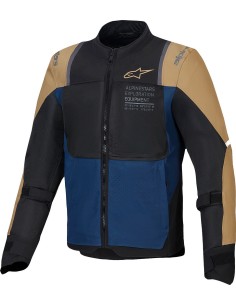 Chaqueta Alpinestars ST-2 Air | Azul oscuro-caqui-negro