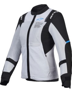 Chaqueta Alpinestars Stella ST-2 Air | Gris hielo y negro