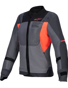 Chaqueta Alpinestars Stella ST-2 Air | Gris y coral