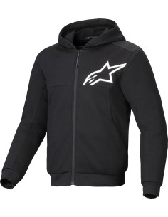 Sudadera Alpinestars Chrome V2 Sport | Negro y blanco