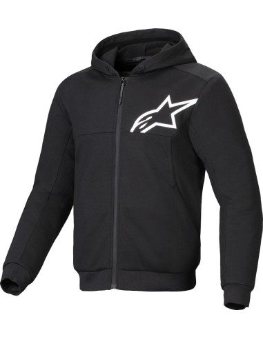 Sudadera Alpinestars Chrome V2 Sport | Negro y blanco
