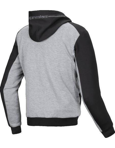 Sudadera Alpinestars Chrome V2 Sport | Negro-gris-turquesa