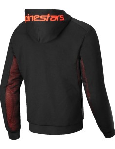 Sudadera Alpinestars Chrome Air Sport | Negro y rojo fluor 2