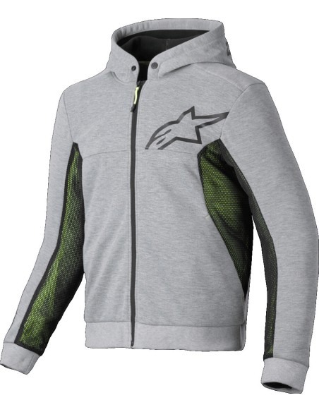 Sudadera Alpinestars Chrome Air Sport | Gris y negro