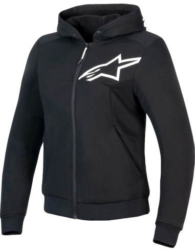 Sudadera Alpinestars Stella Chrome V2 Sport | Negro y blanco