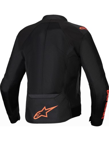 Chaqueta Alpinestars Viper Air V4 | Negro y rojo fluor