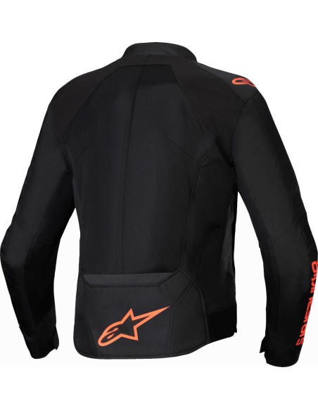 Chaqueta Alpinestars Viper Air V4 | Negro y rojo fluor