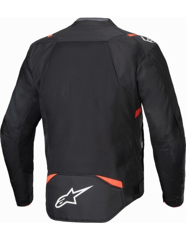 Chaqueta Alpinestars T-SPS Air V2 | Negro y rojo fluor