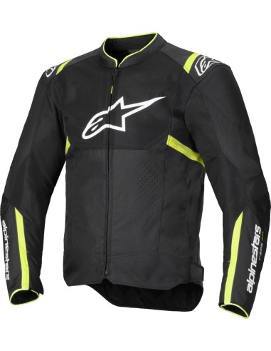 Chaqueta Alpinestars T-SPS Air V2 | Negro y rojo fluor