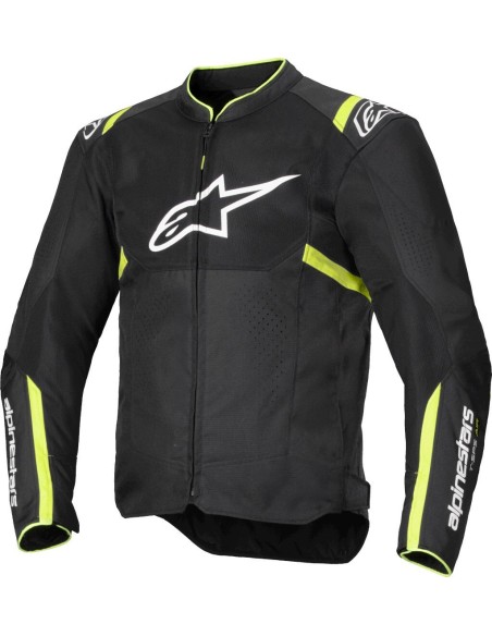 Chaqueta Alpinestars T-SPS Air V2 | Negro y amarillo fluor
