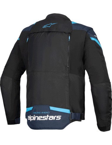 Chaqueta Alpinestars T-Stunt Air | Negro-azul oscuro-azul