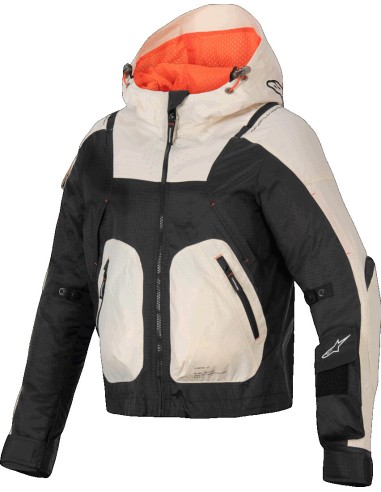 Chaqueta Alpinestars Molly Air | Negro y coral fluor
