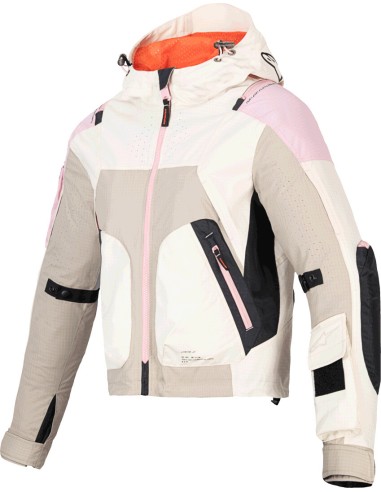 Chaqueta Alpinestars Molly Air | Negro y coral fluor