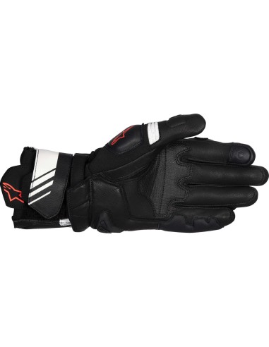 Guantes Alpinestars GP Plus R V3 | Negro-blanco-rojo fluor