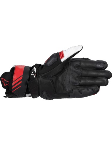 Guantes Alpinestars GP Plus R V3 | Negro-blanco-rojo brillo