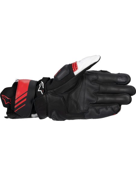 Guantes Alpinestars GP Plus R V3 | Negro-blanco-rojo brillo