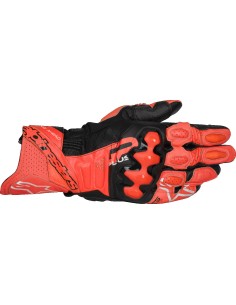 Guantes Alpinestars GP Plus R V3 | Rojo brillo-rojo fluor-negro