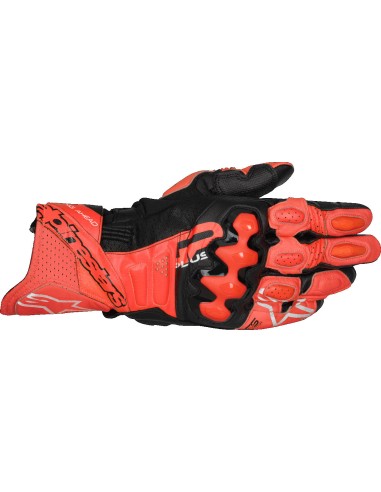Guantes Alpinestars GP Plus R V3 | Rojo brillo-rojo fluor-negro