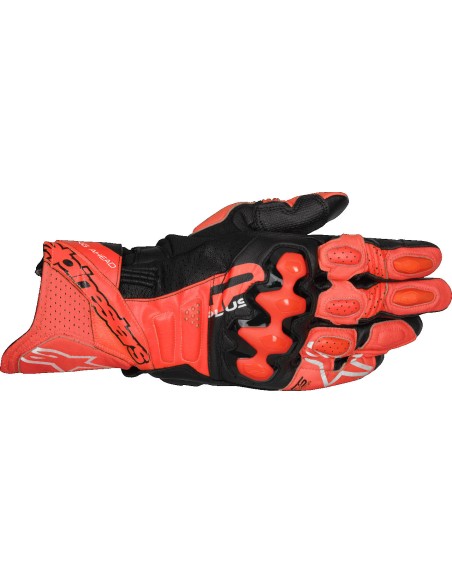 Guantes Alpinestars GP Plus R V3 | Rojo brillo-rojo fluor-negro