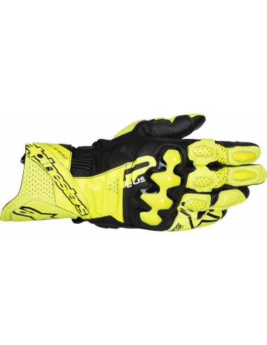 Guantes Alpinestars GP Plus R V3 | Amarillo fluor y negro
