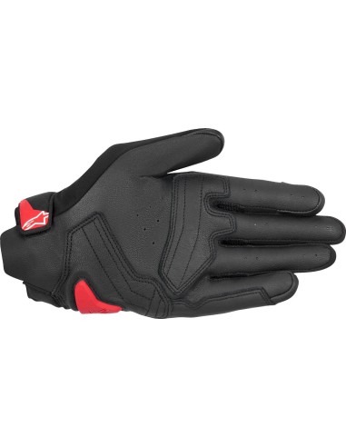 Guantes Alpinestars SP X 7 | Negro-rojo brillo-blanco
