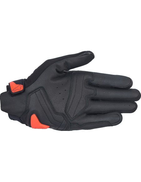 Guantes Alpinestars SP X 7 | Negro-rojo oscuro-rojo fluor