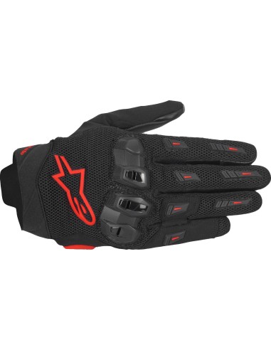 Guantes Alpinestars SP X 5 Air | Negro y rojo fluor