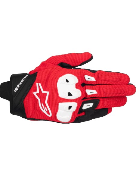 Guantes Alpinestars SP X 1 | Rojo brillo-negro-blanco