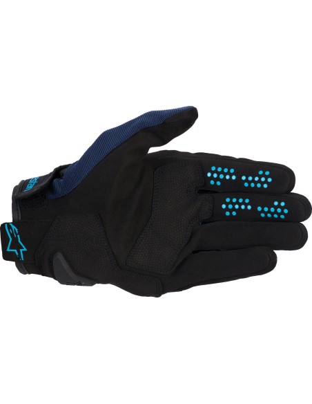 Guantes Alpinestars Chrome V2 | Azul oscuro y océano