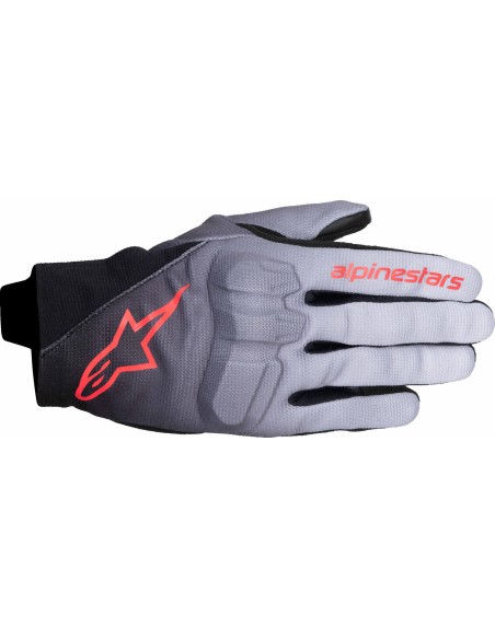 Guantes Alpinestars Reef Women's V2 | Gris-negro-rosa flor