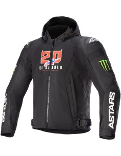 Chaqueta Alpinestars Zaca Air Monster FQ20 | Negro y blanco